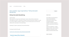 Desktop Screenshot of notinventedbynature.org